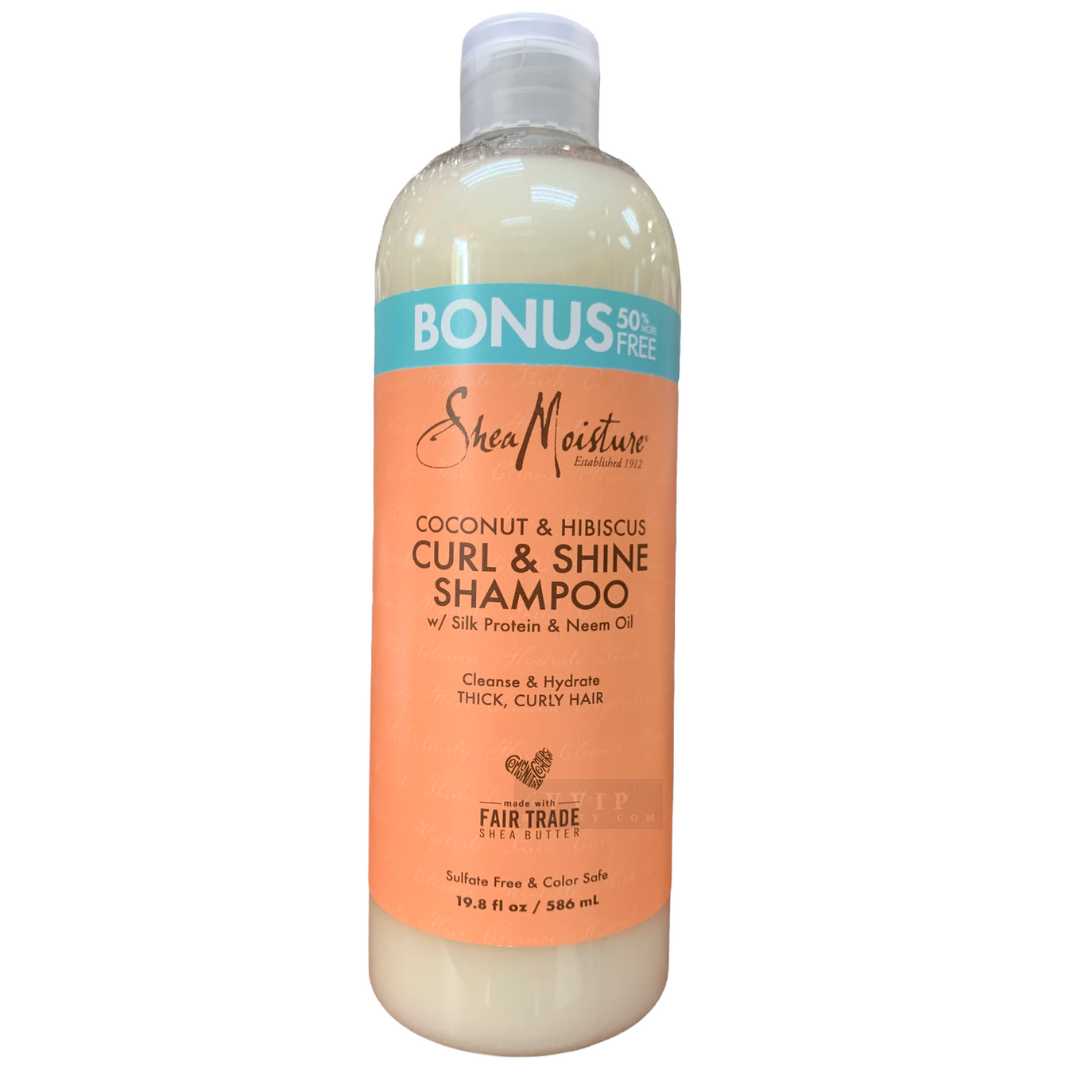 Moisture Curl and Shine Shampoo for Thick, Curly Hair Coconut and