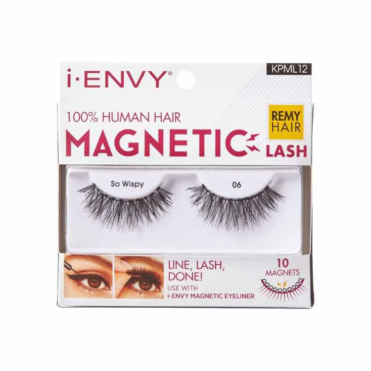 100% Human Hair Magnetic Lashes-kpml12 (M10)