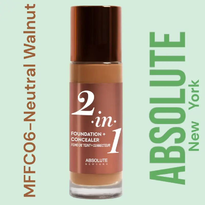 2-in-1 Foundation + Concealer: Your All-in-One Beauty Essential-12 Color