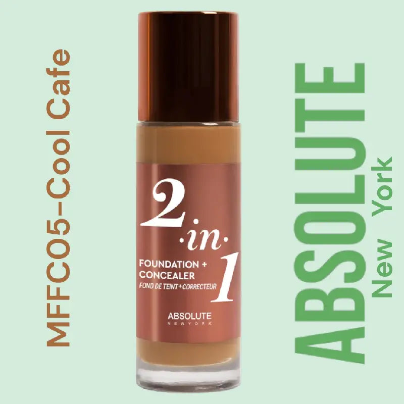 2-in-1 Foundation + Concealer: Your All-in-One Beauty Essential-12 Color