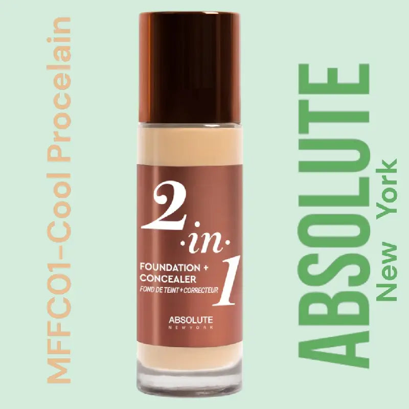 2-in-1 Foundation + Concealer: Your All-in-One Beauty Essential-12 Color