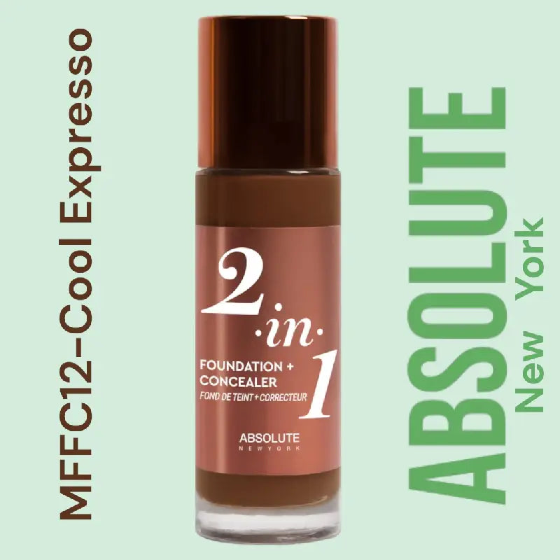 2-in-1 Foundation + Concealer: Your All-in-One Beauty Essential-12 Color