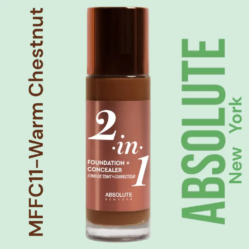 2-in-1 Foundation + Concealer: Your All-in-One Beauty Essential-12 Color