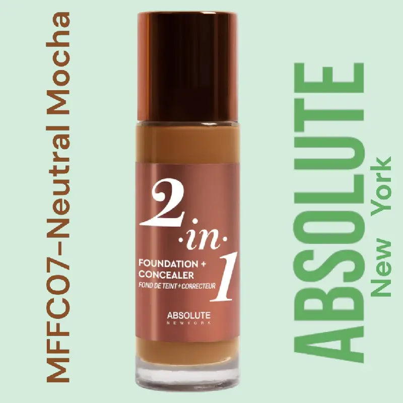 2-in-1 Foundation + Concealer: Your All-in-One Beauty Essential-12 Color