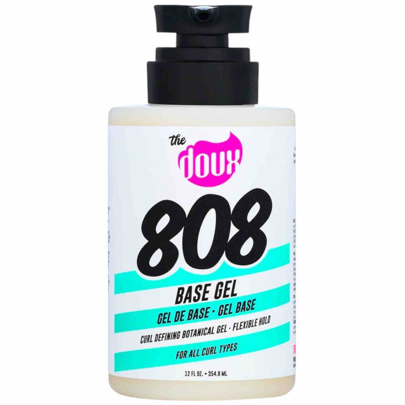 The Doux 808 BASE GEL™ – 12 oz Medium Hold • Curl Definition • Frizz Control