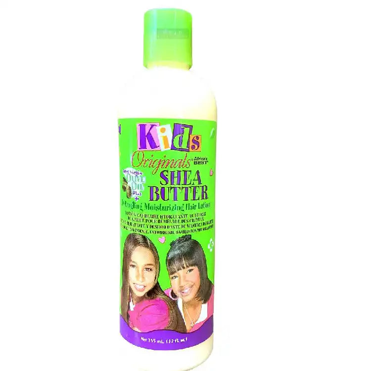 Africa's Best Kids Organics Shea Butter Detangling Moisturizing Hair Lotion 12 oz