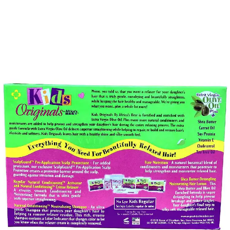 Africa's Best Kids Originals Natural Conditioning™ No-Lye Relaxer System- Regular