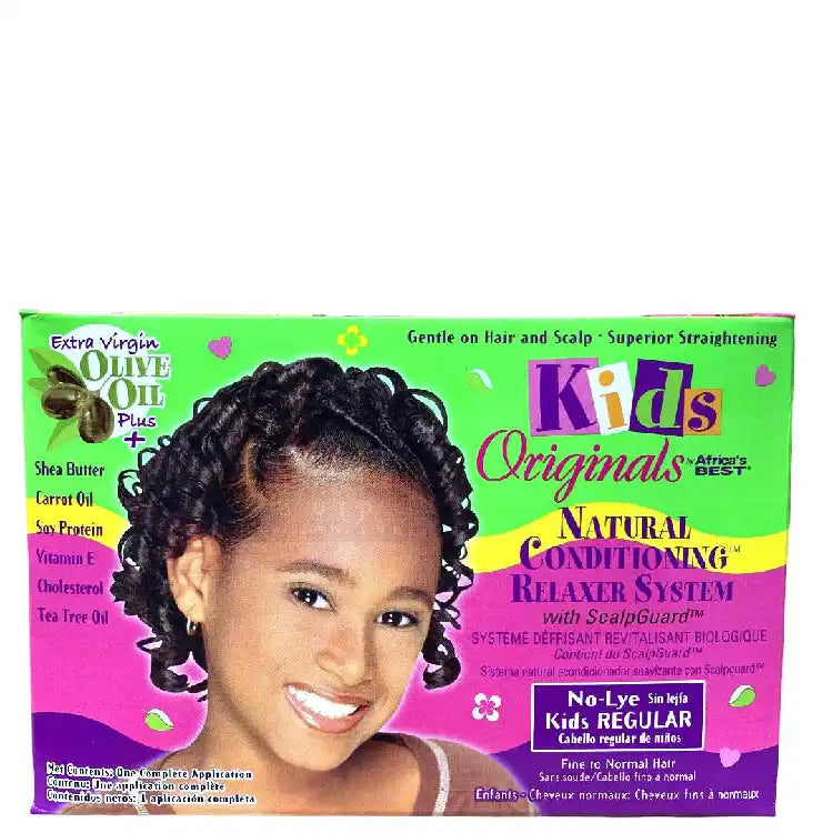 Africa's Best Kids Originals Natural Conditioning™ No-Lye Relaxer System- Regular