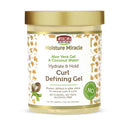 Gel definidor de rizos African Pride Moisture Miracle, 18 oz ^