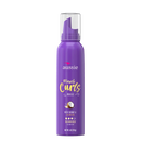 Espuma para peinar Aussie Miracle Curls con coco, fijación máxima, 170 g