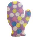 Guante exfoliante corporal multicolor - 1 unidad