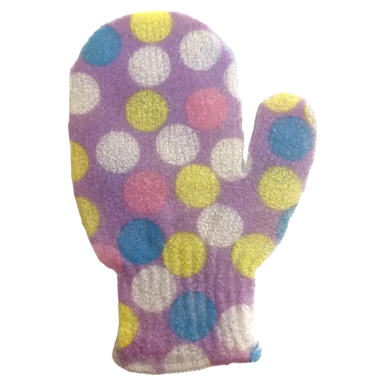 Body Exfoliating Glove Multi Color-1 Pcs