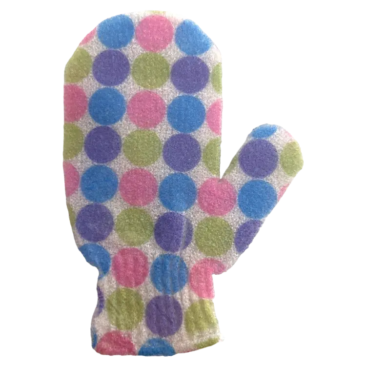 Body Exfoliating Glove Multi Color-1 Pcs