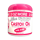 Crema acondicionadora para cabello y cuero cabelludo con aceite de ricino Bonner Bros., 6 oz.