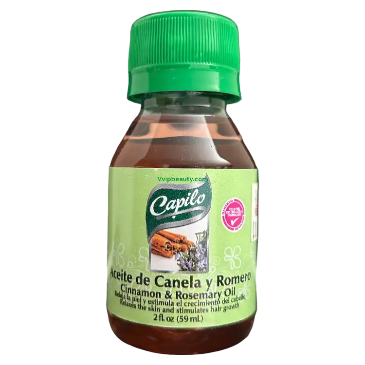 CAPILO Cinnamon &amp; Rosemary Oil (Aceite de romero/canela) &nbsp;- Nourishing Skin and Hair Treatment 2oz