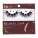 Extensiones de pestañas con curvatura C: Tu atajo para pestañas de calidad profesional -KLEC06