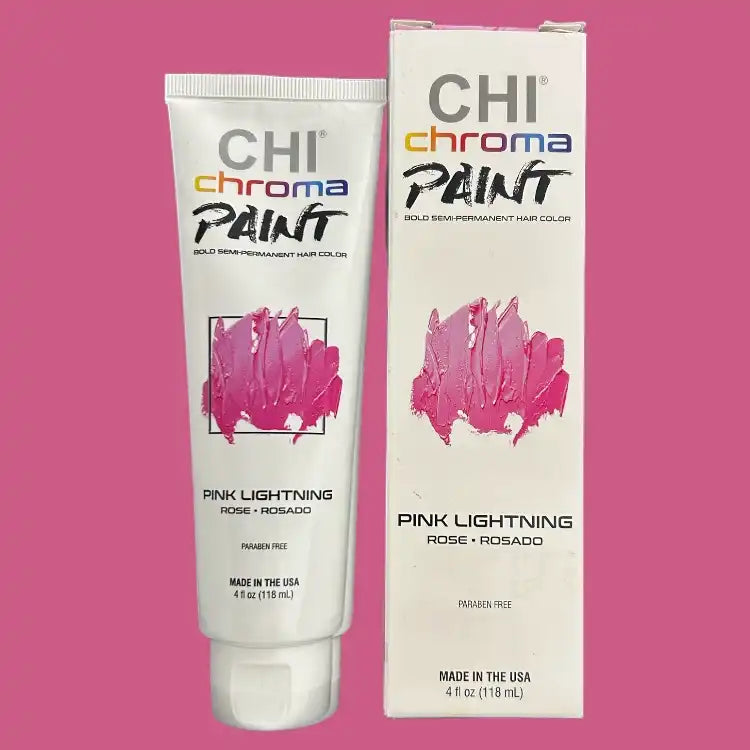 CHI Chroma Paint 4 oz - Pink Lightning: Vibrant, Long-Lasting Hair Color