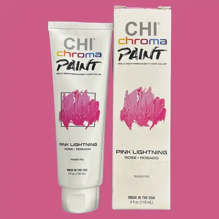 CHI Chroma Paint 4 oz - Pink Lightning: Vibrant, Long-Lasting Hair Color