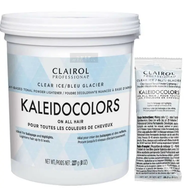 CLAIROL PROFESSIONAL Kaleidocolors Clear Ice Powder Lightener 1oz/8oz