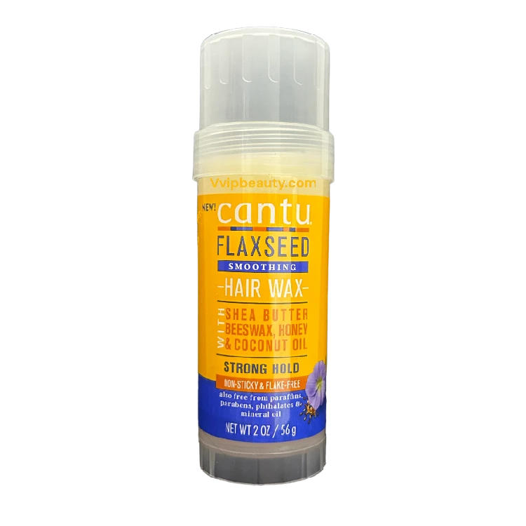 Cantu Flaxseed Smoothing Hair Wax Strong Hold 2 oz