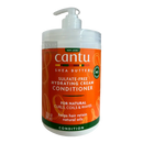 Acondicionador en crema hidratante sin sulfatos Cantu con manteca de karité para cabello natural, 25 oz ^^
