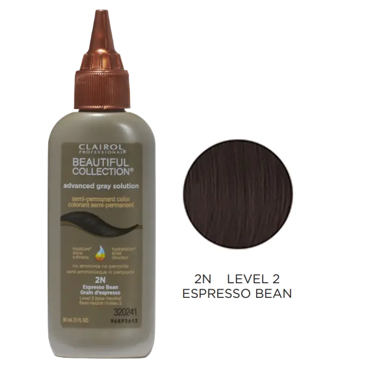 Clairol Beautiful Collection Advanced Gray Solution Hair Color 3oz