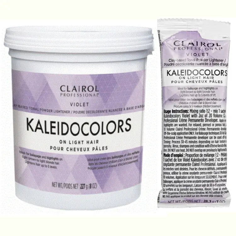 Clairol Kaleidocolors Violet Powder Lightener 1oz/8oz