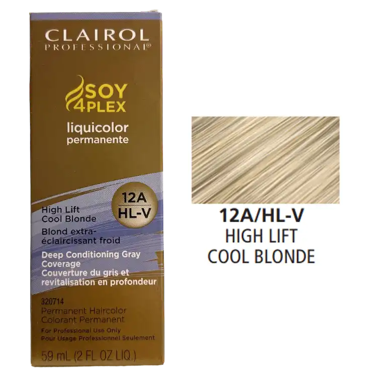 Clairol Permanent Liquid Color (SOY4PLEX) 2 fl oz-65 Color