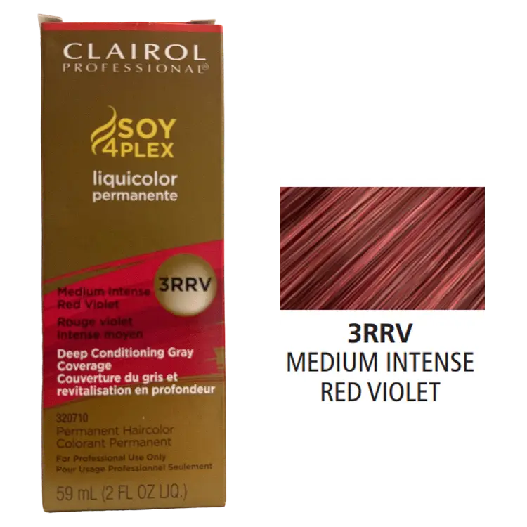 Clairol Permanent Liquid Color (SOY4PLEX) 2 fl oz-65 Color