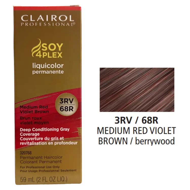 Clairol Permanent Liquid Color (SOY4PLEX) 2 fl oz-65 Color