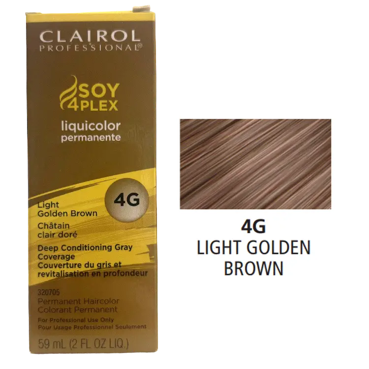 Clairol Permanent Liquid Color (SOY4PLEX) 2 fl oz-65 Color