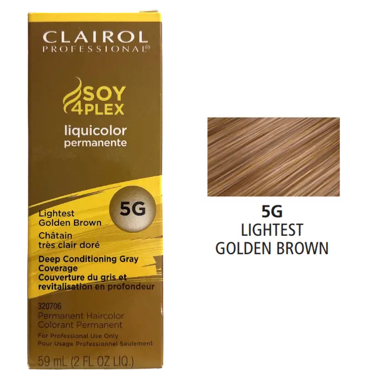 Clairol Permanent Liquid Color (SOY4PLEX) 2 fl oz-65 Color