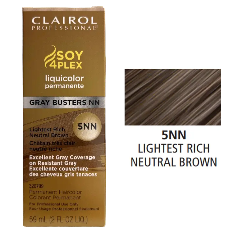 Clairol Permanent Liquid Color (SOY4PLEX) 2 fl oz-65 Color