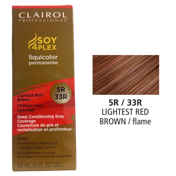 Clairol Permanent Liquid Color (SOY4PLEX) 2 fl oz-65 Color