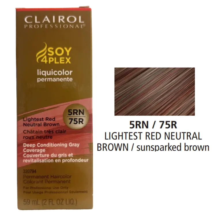 Clairol Permanent Liquid Color (SOY4PLEX) 2 fl oz-65 Color