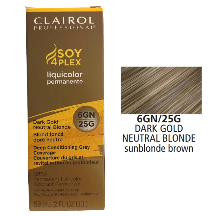 Clairol Permanent Liquid Color (SOY4PLEX) 2 fl oz-65 Color