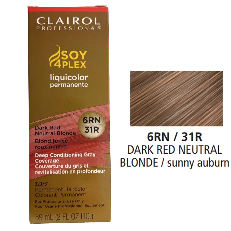 Clairol Permanent Liquid Color (SOY4PLEX) 2 fl oz-65 Color