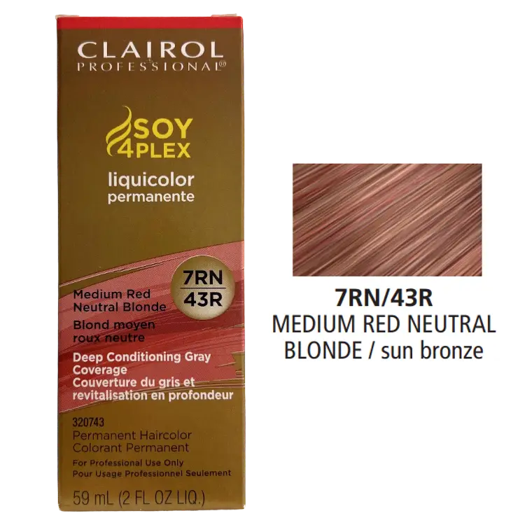 Clairol Permanent Liquid Color (SOY4PLEX) 2 fl oz-65 Color