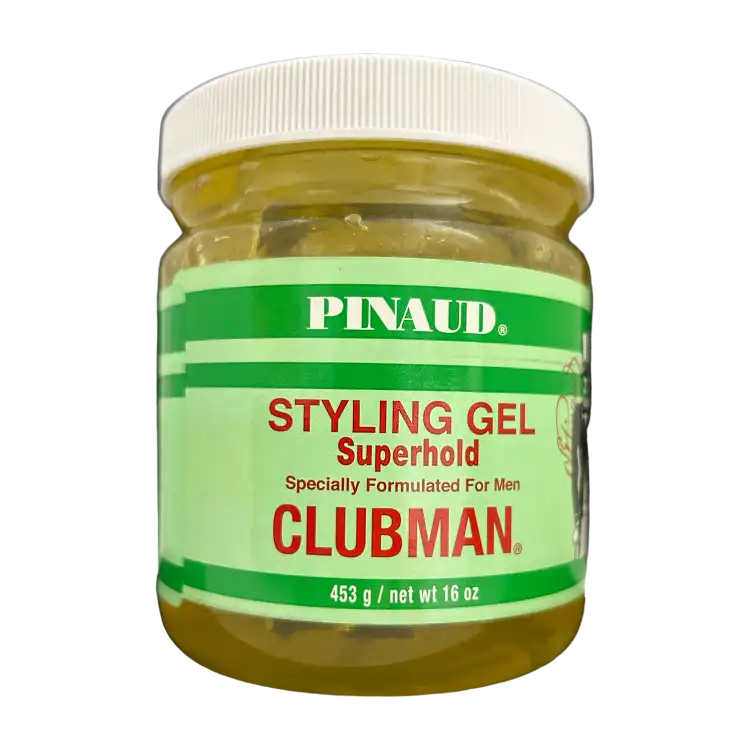Clubman Pinaud Super Hold Hair Styling Gel 16 oz