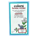 Colora Henna Crema Tinte para el Cabello Negro, 59 ml