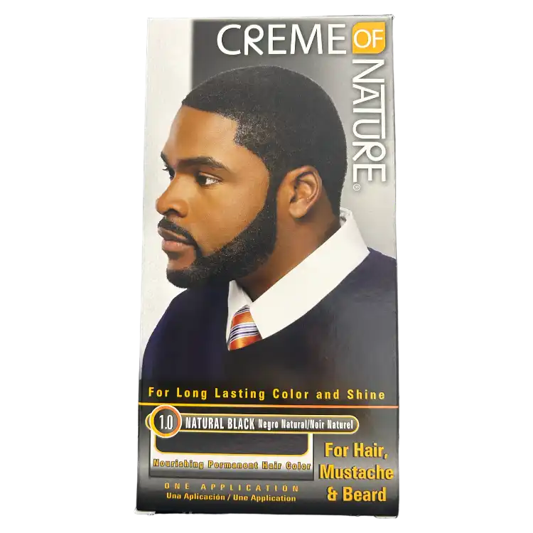 Creme of Nature Nourishing Permanent Gel Hair Color - 1.0 Natural Black