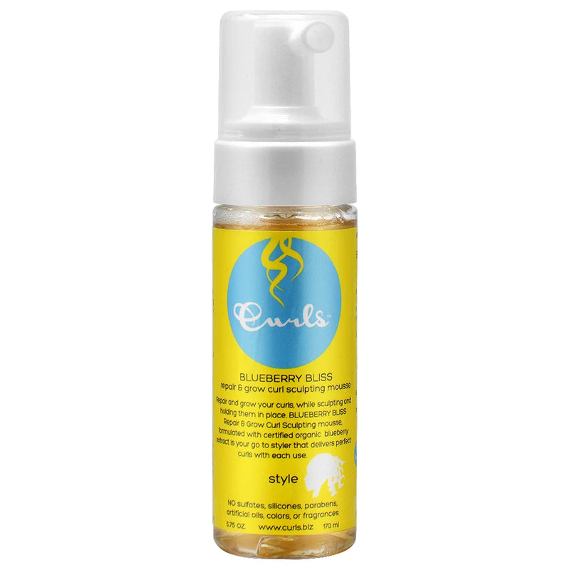 Curls Blueberry Bliss Repair and Grow Sculpting Mousse 5.75 oz ^