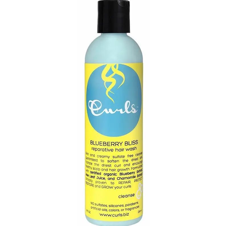 Curls Blueberry Bliss Reparative Hair Wash 8 oz ^