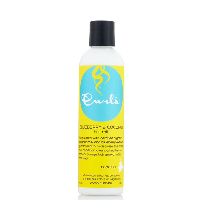 Curls Blueberry & Coconut Hair Milk 8 oz