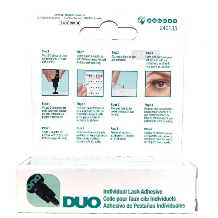 DUO Individual Lash Adhesive - Dark  0.25oz  (S20.M21)