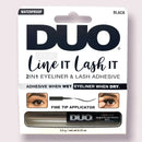 DUO Line IT Lash IT Negro (Delineador de ojos y adhesivo para pestañas 2 en 1) 0.12 oz. (S20.M21)