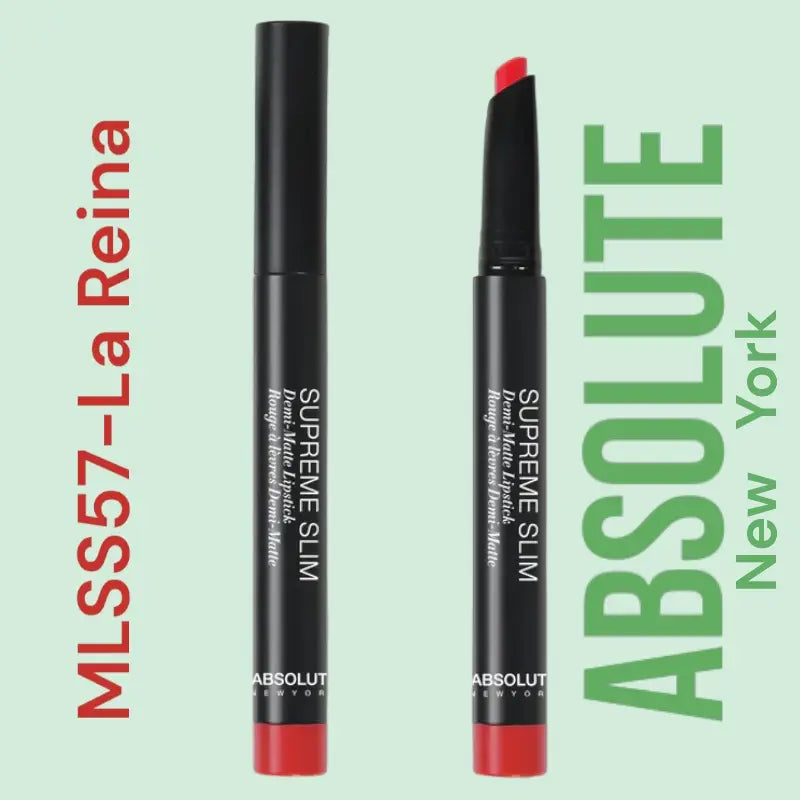 Demi-Matte Supreme Slim Lipstick: Luxurious Comfort & Lasting Color-10 COLORS