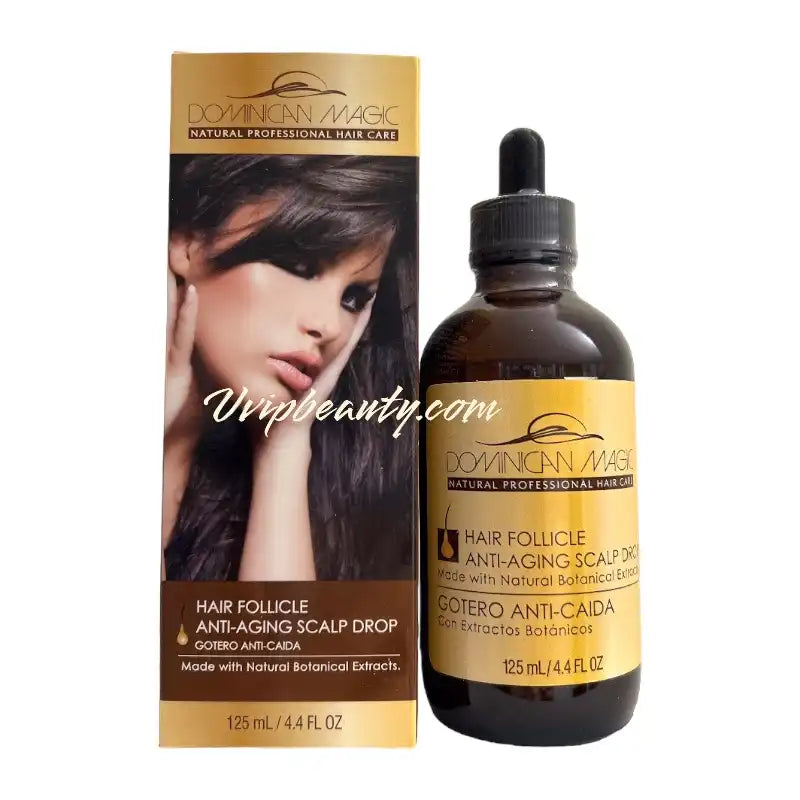 Dominican Magic Hair Follicle Anti-Aging Scalp Drop 4.4 oz - Revitalize Your Scalp