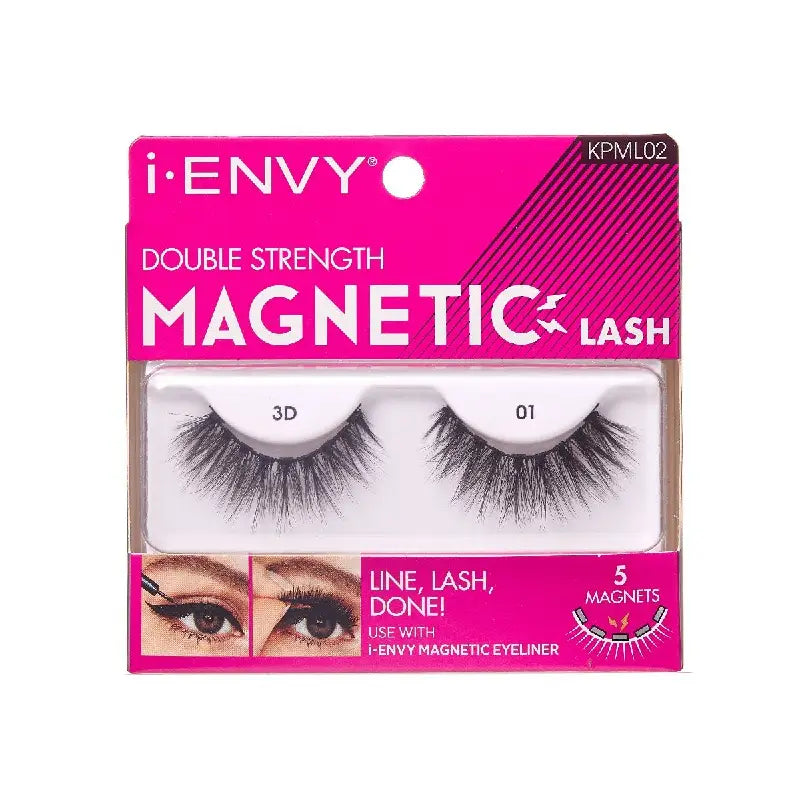Double Strength Magnetic Lashes 01-Kpml02