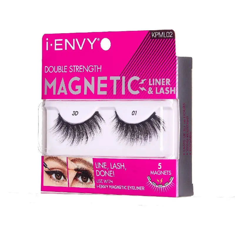 Double Strength Magnetic Lashes 01-Kpml02